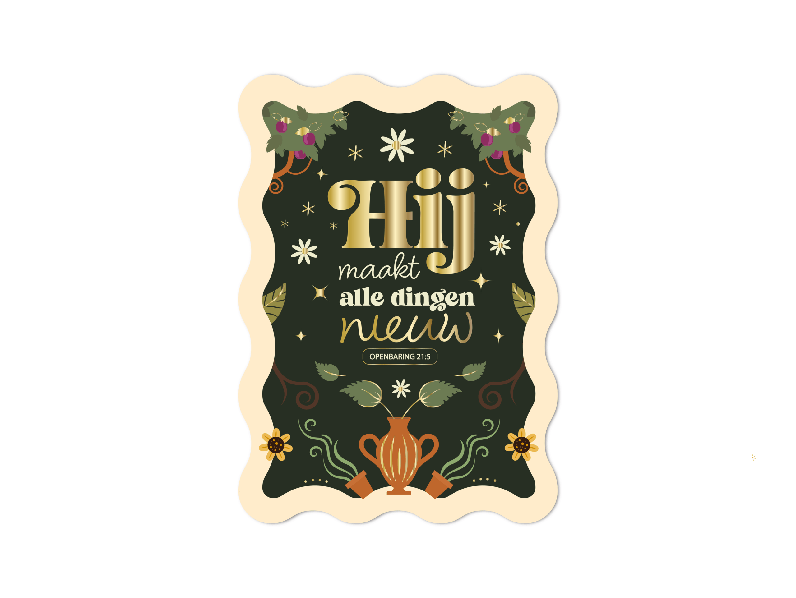 Bemoediging kaart Nederlands