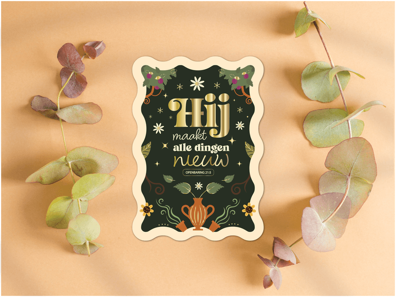 Bemoediging kaart Nederlands - Afbeelding 3